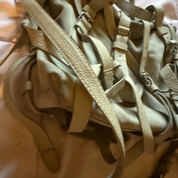 Alexander Wang Suede Kirsten Satchel Grey - Picture 7 of 12